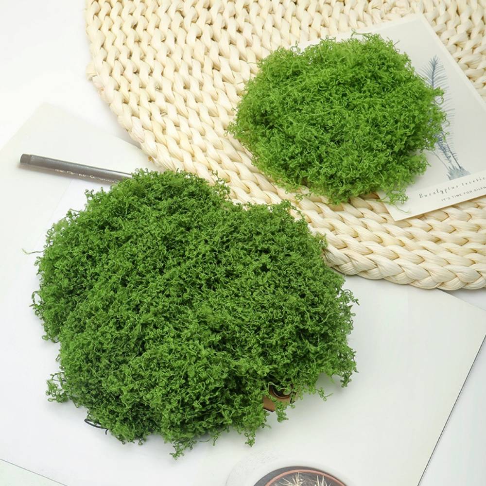 Mousse Artificielle pour Décoration de Jardin - Lot de 2 - Aspect Naturel et Sans Entretien - 40g - Lytech - Image 3
