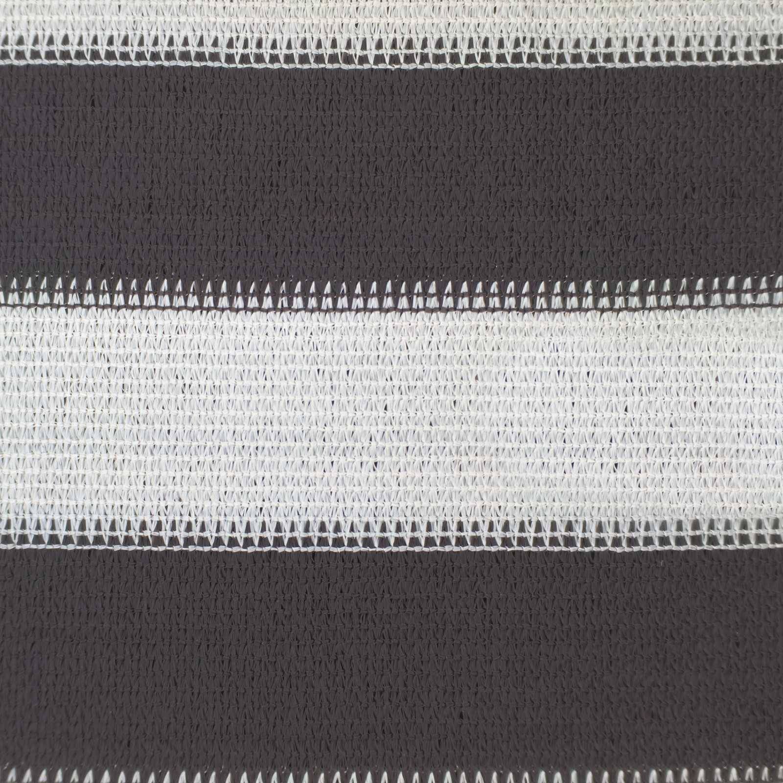 PANGIVO - Voile d'ombrage HDPE anthracite et blanc 500 x 200 cm - PANGIVO - Image 6