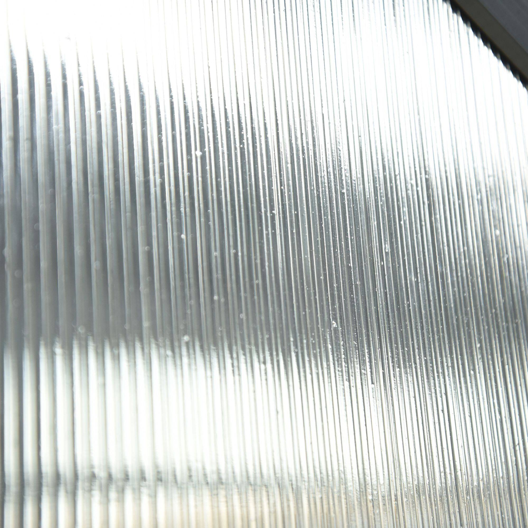 Outsunny - Serre de Jardin 3x2m 5,5m² fondation lucarne porte loquet aluminium polycarbonate - Outsunny - Image 8