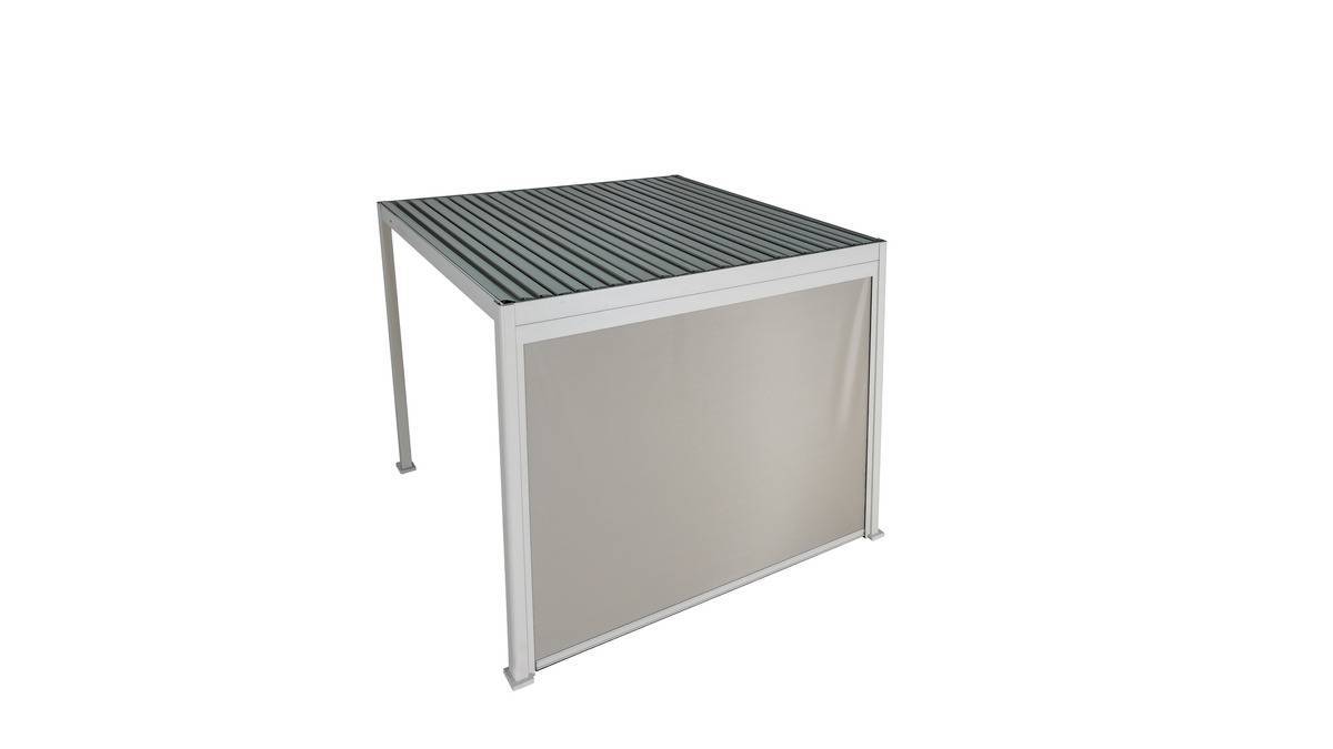 Hesperide - Store pour Pergola bioclimatique Evora pour Evora 6x3,6 m argile - Hespéride - Image 1