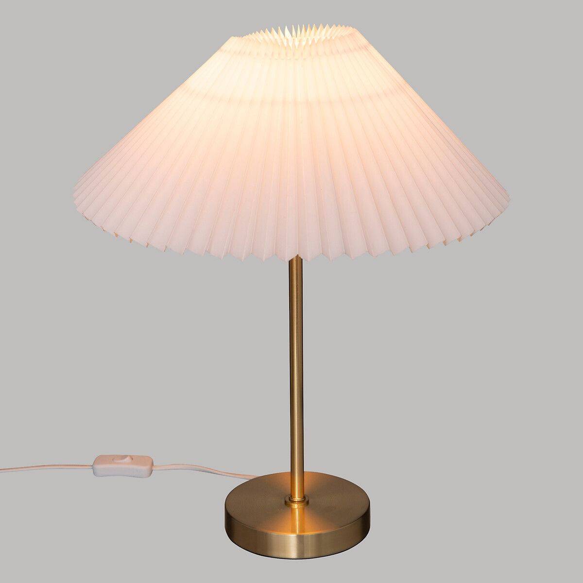 Lampe à Poser en Métal "Jiling" 47cm Blanc - Image 4
