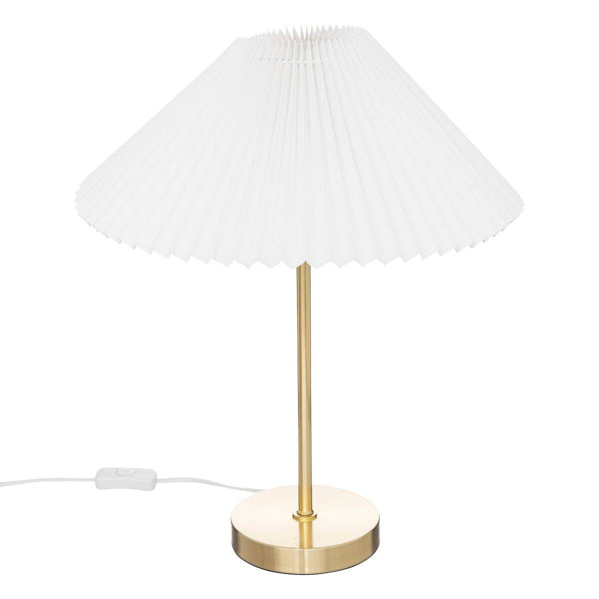 Lampe à Poser en Métal "Jiling" 47cm Blanc - Image 1