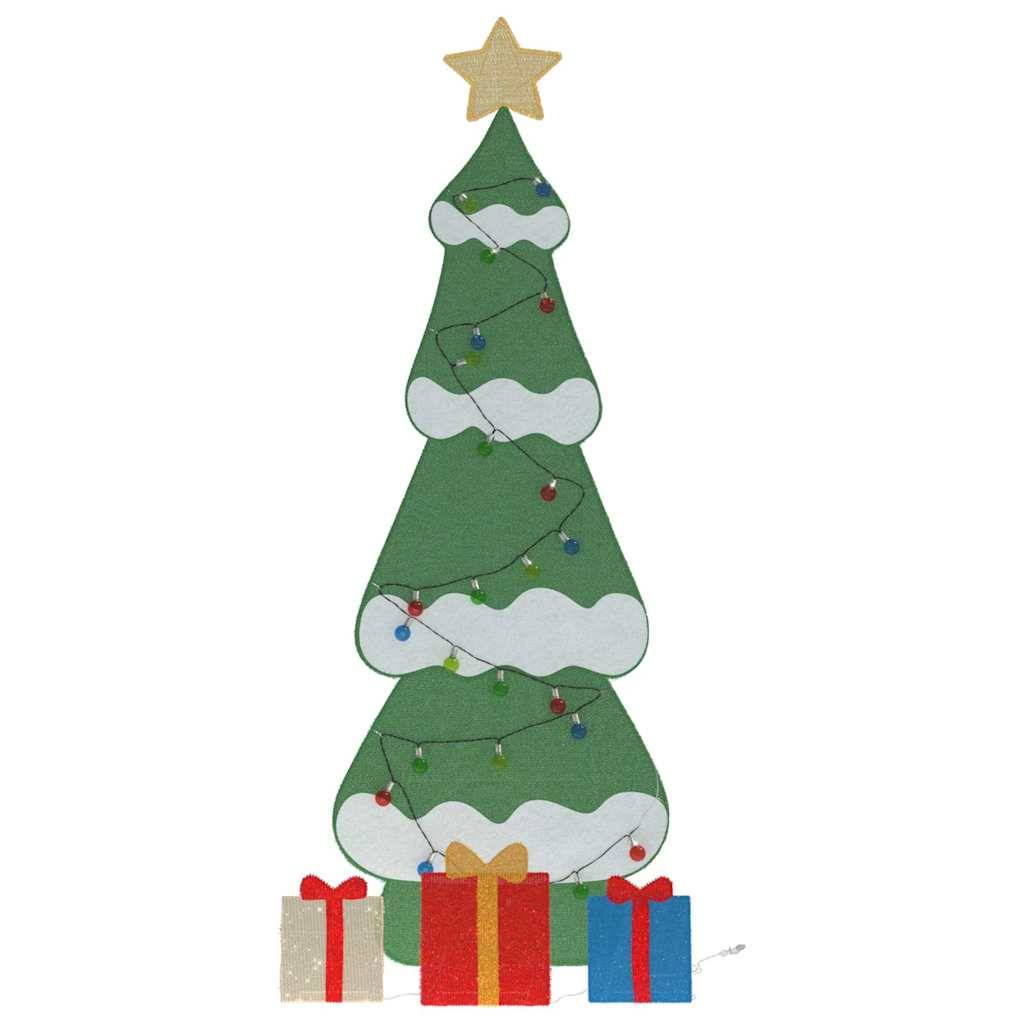 Maison Chic - Sapin de Noël | Arbre de Noël lumineux avec 3 boîtes-cadeaux 2D blanc chaud Maison Chic - Image 6