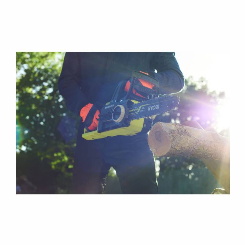 Ryobi - Pack RYOBI Tronçonneuse 18V One+ OCS1830 - 1 batterie 5.0Ah - 1 chargeur 2.0Ah RC18120-150 - chaine 30cm RAC227 - Image 2