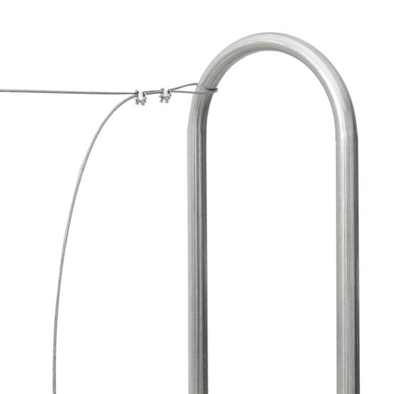 Abri-bûches extérieur acier galvanisé grande capacité pour jardin 200x25x150 cm Argenté - ComfortXL Outdoor Living - Image 7