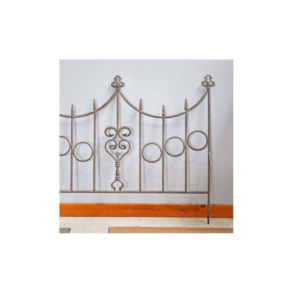 La Grande Prairie - Barrière en fer Coeur 90 x 73 cm Lot de 5 - Image 4