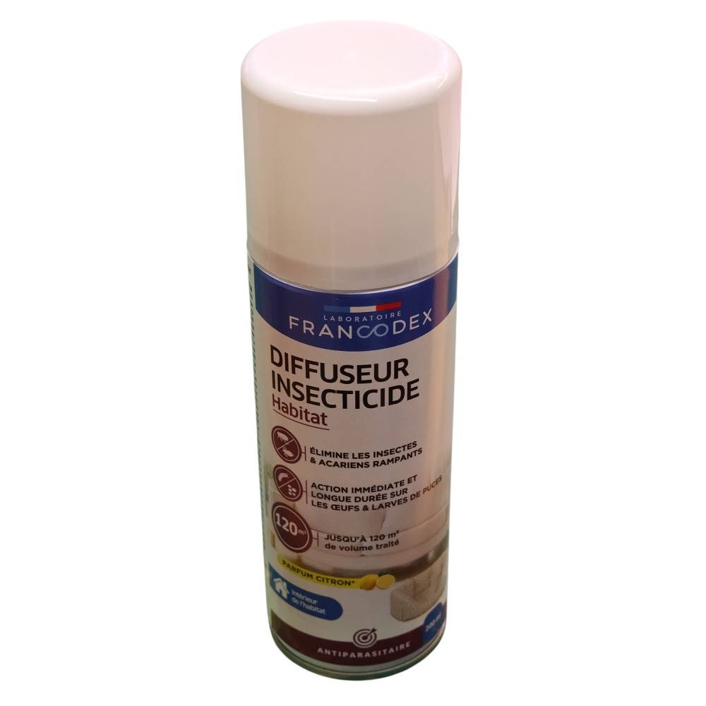 Francodex - Diffuseur Insecticide Habitat parfum citron 200 ml - Image 5