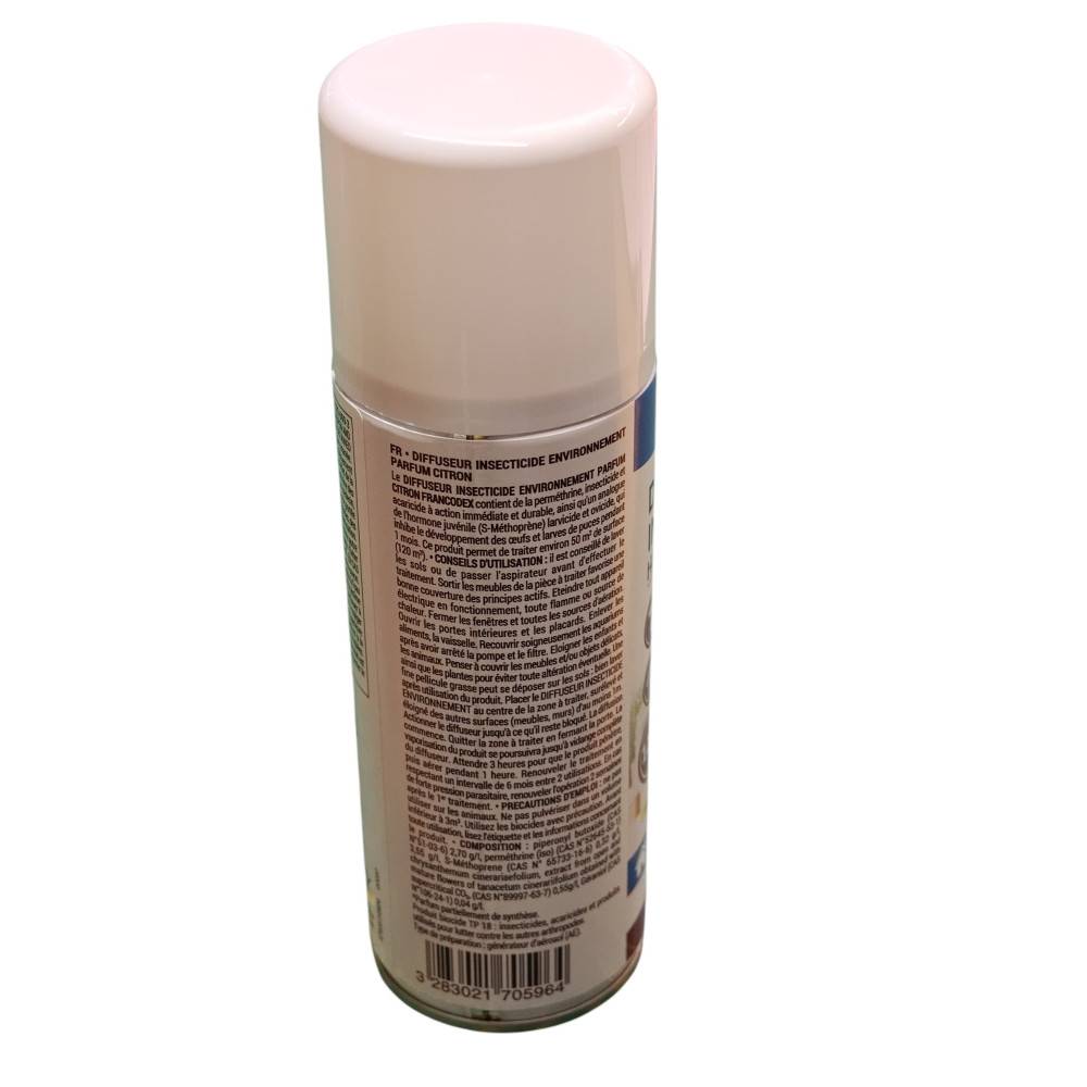 Francodex - Diffuseur Insecticide Habitat parfum citron 200 ml - Image 6