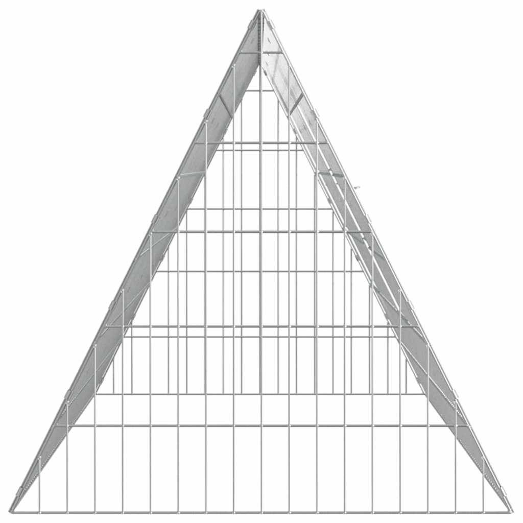 Vidaxl - Cage à poules Argent 215 x 55 x 55 cm Acier galvanisé vidaXL 3394433 - Image 8