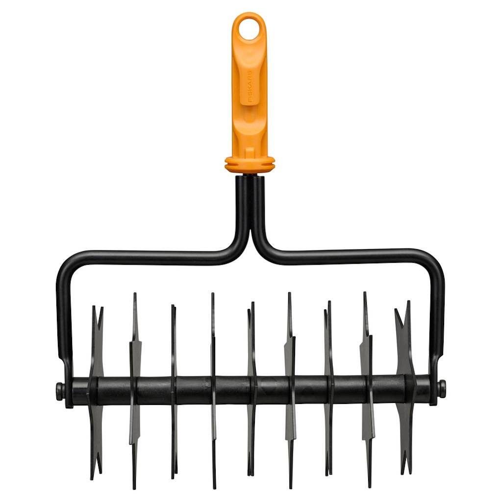 Fiskars - Scarificateur - OneClick 21,2 cm - aération des sols compacts - Image 1