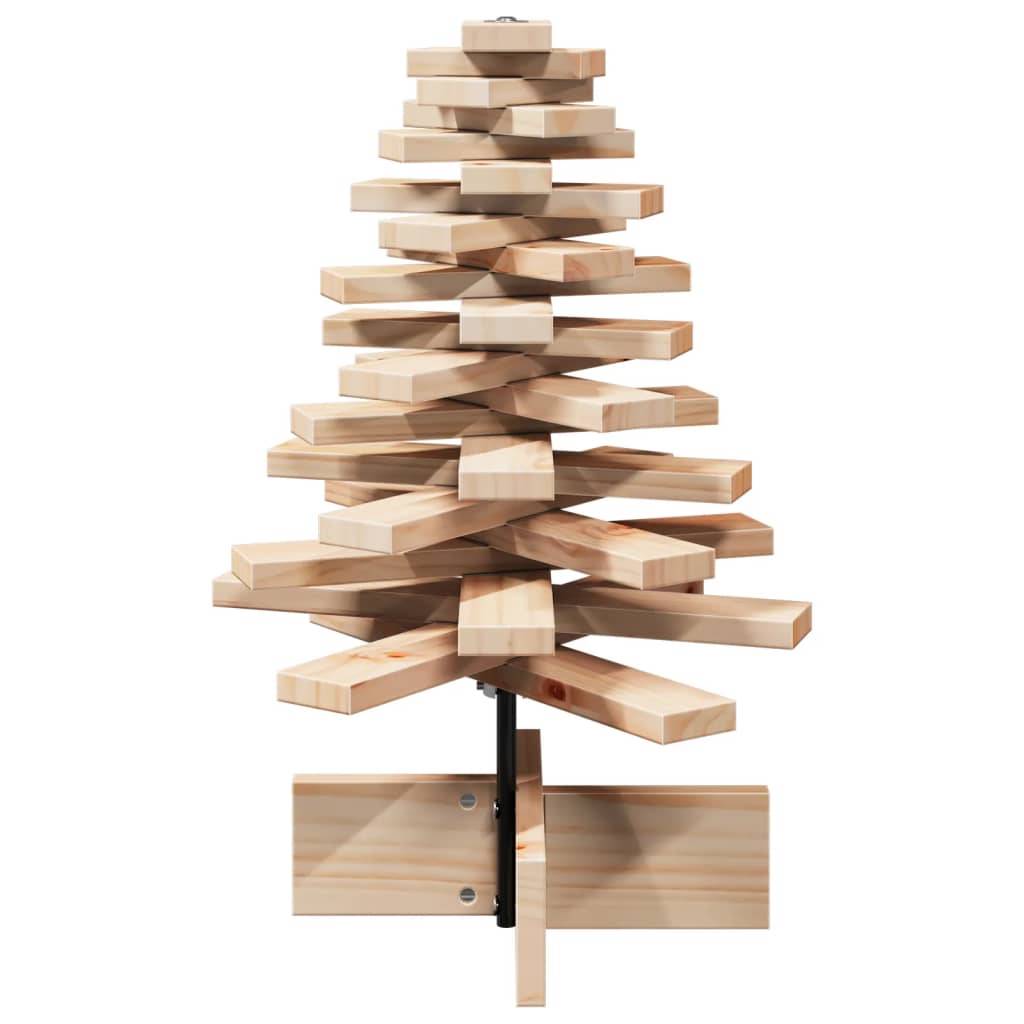 Maison Chic - Sapin de Noël | Arbre de Noël en bois pour décoration 60 cm bois massif de pin Maison Chic - Image 4