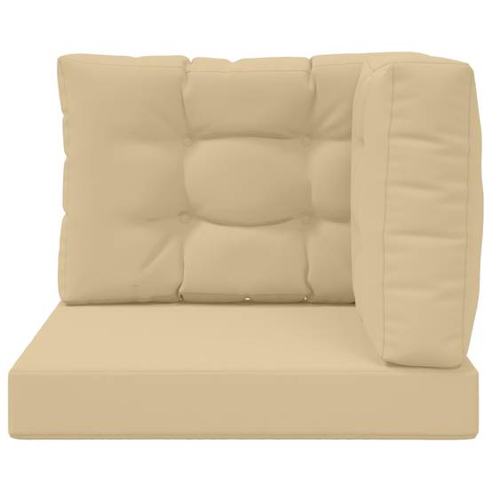 PANGIVO - Coussins de canapé extérieur polyester beige 60 x 60 x 8 cm, poids:3.74kg - PANGIVO - Image 6