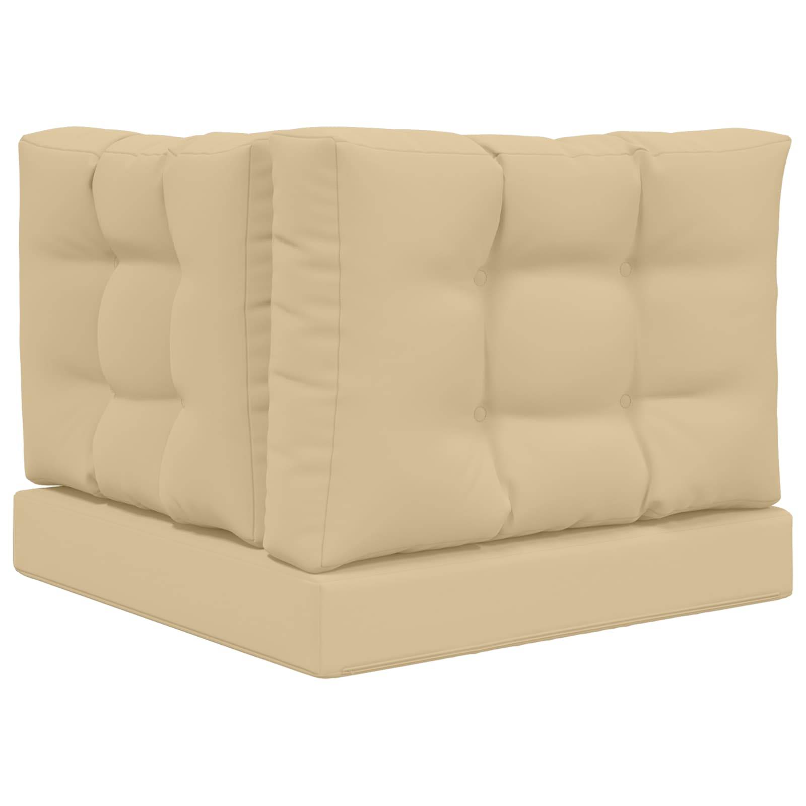 PANGIVO - Coussins de canapé extérieur polyester beige 60 x 60 x 8 cm, poids:3.74kg - PANGIVO - Image 7
