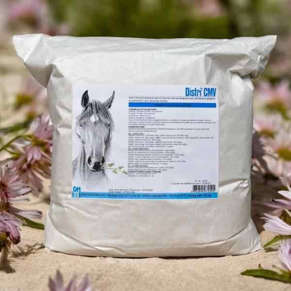 Distri'CMV - CMV pour chevaux et poneys - Poudre - 5kg -Distri’Horse33