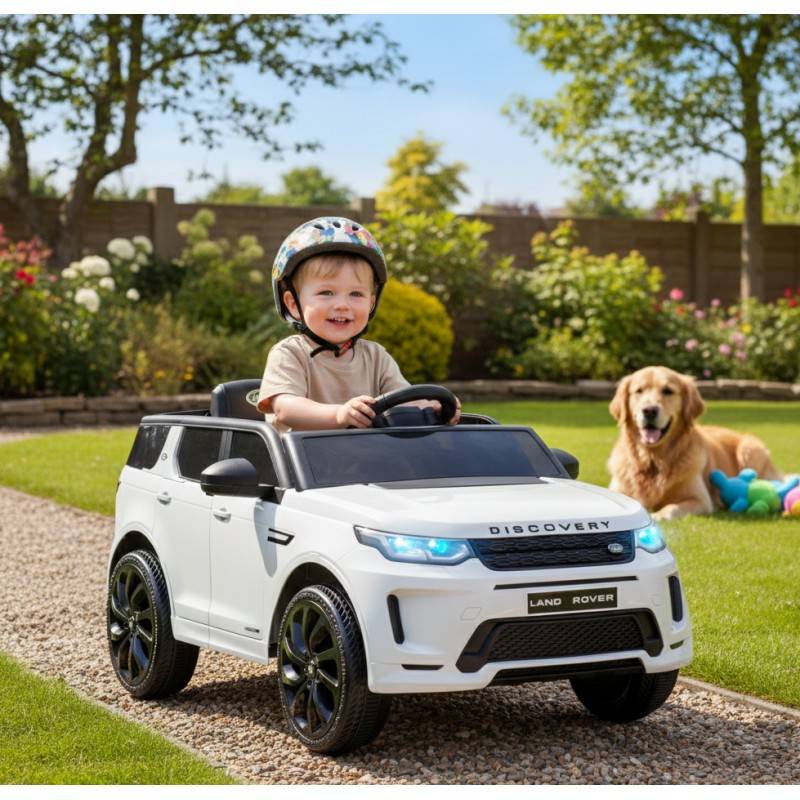 Voiture électrique SUV pour enfant Land Rover Discovery 2x 25W - marche AV/AR, Phares et Système audio LAND ROVER - Image 2