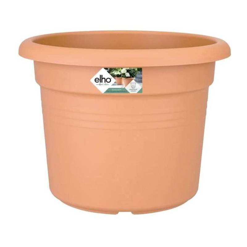 Elho - Pot De Fleurs Rond Vibes - Plastique - ø30 - Rose Poudré - Image 1