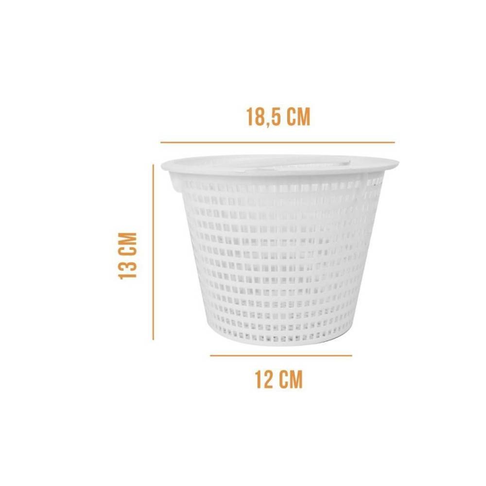 Panier rond pour skimmer de piscine - Diam 18.5 cm - Blanc - SKX16000C - Hayward - Image 3