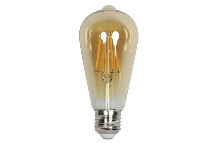 Ampoule filament E27 LED DIM Edison 2 doré