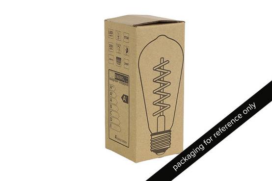Ampoule filament E27 LED DIM Edison 2 doré - Image 3