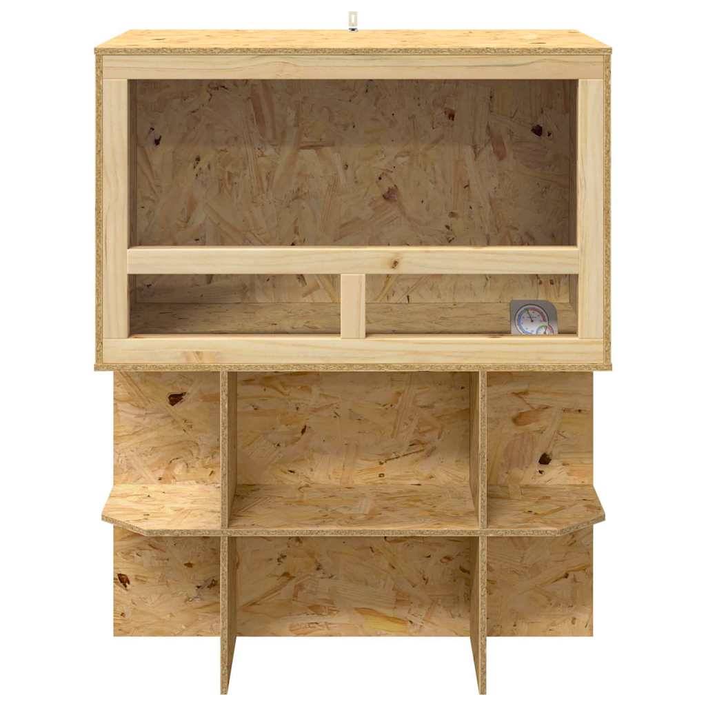 Vidaxl - Terrarium Marron 80 x 50 x 100 cm OSB vidaXL 3397885 - Image 9