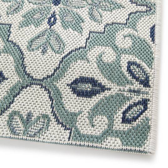 Decoweb - Tapis d'extérieur et intérieur - Madeleine - Vert céladon - 80 x 150 cm - Decoweb - Image 4