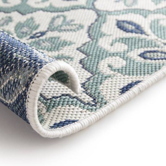 Decoweb - Tapis d'extérieur et intérieur - Madeleine - Vert céladon - 80 x 150 cm - Decoweb - Image 3