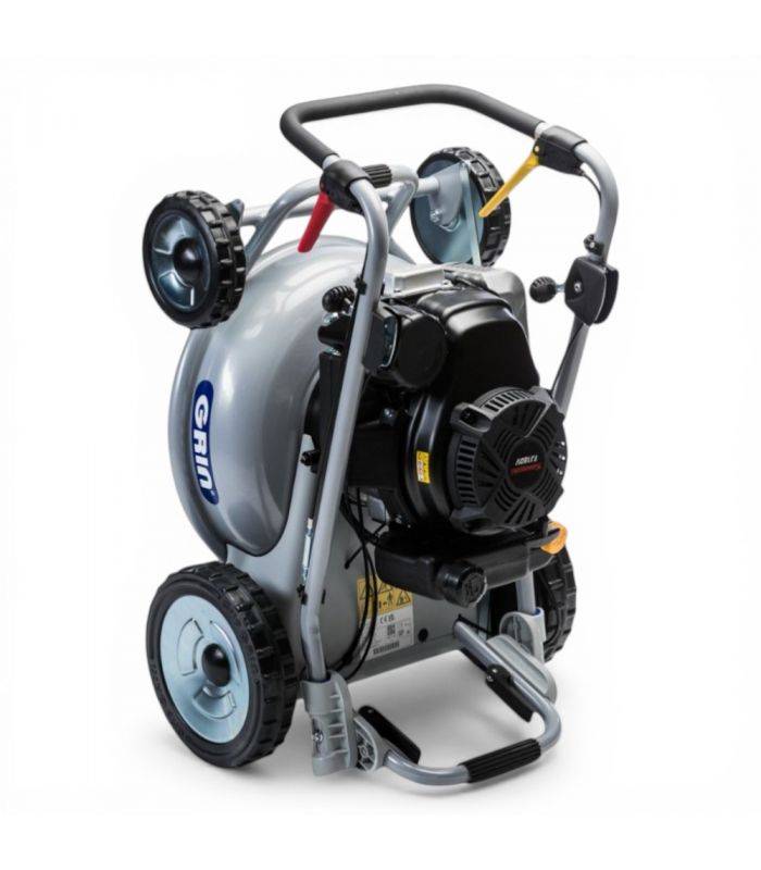 Grin - Tondeuse à gazon professionnelle mulching 46cm, tractée, moteur Kawasaki 179cm³ - GRIN PM46A-KW - Image 2