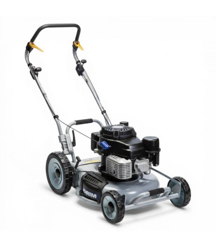 Grin - Tondeuse à gazon professionnelle mulching 46cm, tractée, moteur Kawasaki 179cm³ - GRIN PM46A-KW - Image 1