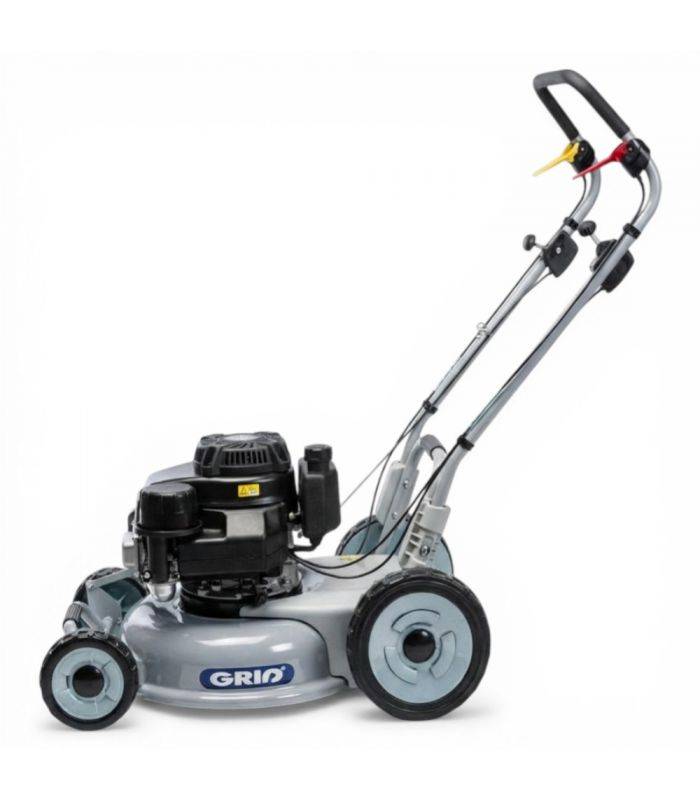 Grin - Tondeuse à gazon professionnelle mulching 46cm, tractée, moteur Kawasaki 179cm³ - GRIN PM46A-KW - Image 4