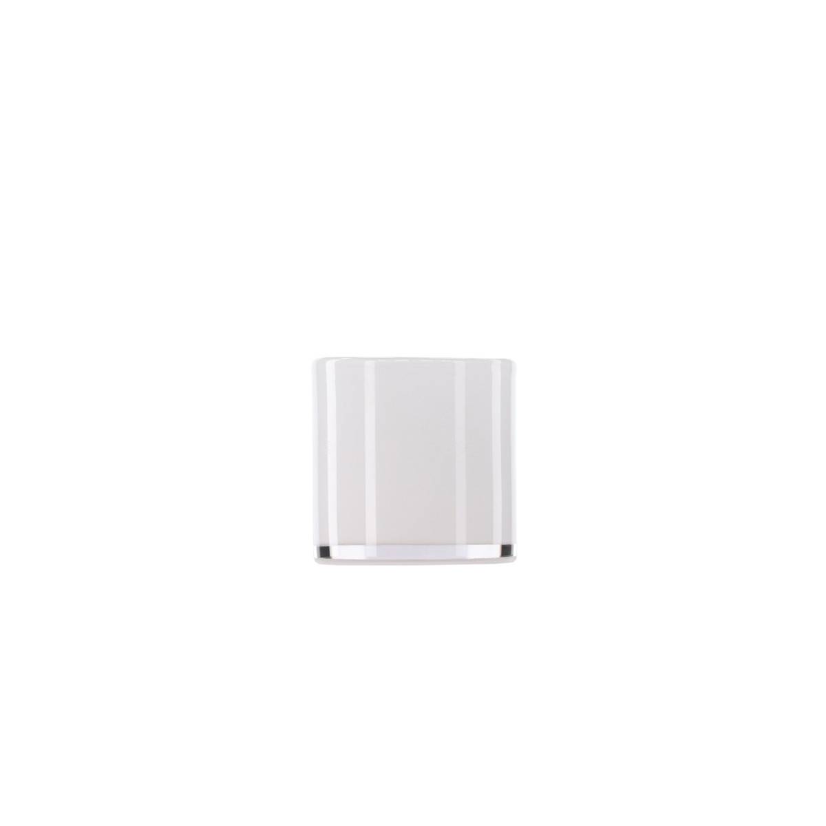 Photophore Déco "Gloria" 10cm Blanc - Image 3