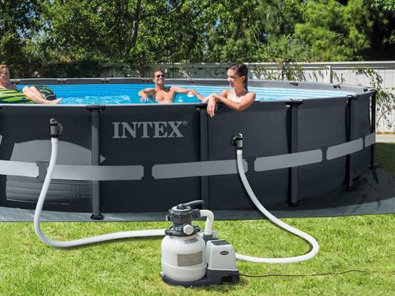 Piscine tubulaire Ultra XTR ronde 6,10 x 1,22 m Intex - Image 5