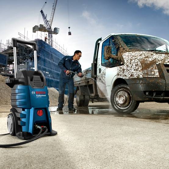 Bosch - Nettoyeur haute-pression BOSCH monophasé 2200W 130bars GHP 5-55 - 0600910400 - Image 2
