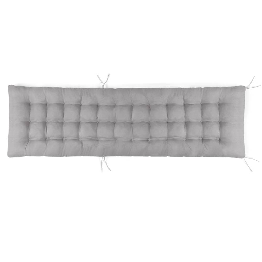 Terre Jardin - Coussin universel pour bain de soleil gris lot de 2 - TERRE JARDIN - Image 6