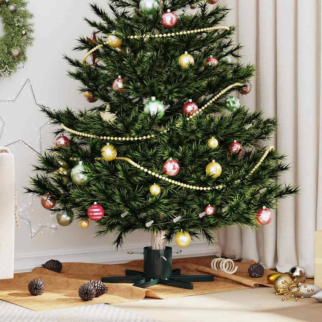 Vidaxl - Pied de Sapin de Noël 1.73 Vert 50 x 50 x 15,5 cm Acier vidaXL 42019198 - Image 1