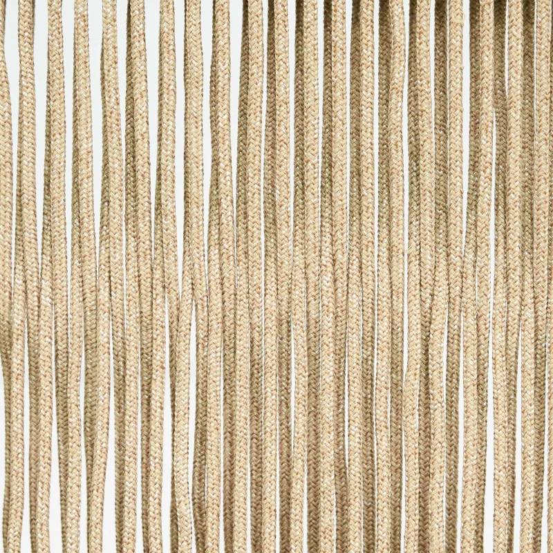 ComfortXL - Lot de 2 chaises de jardin pliantes acacia corde PP beige 48 x 55,5 x 88 cm balcon - ComfortXL Outdoor Living - Image 7
