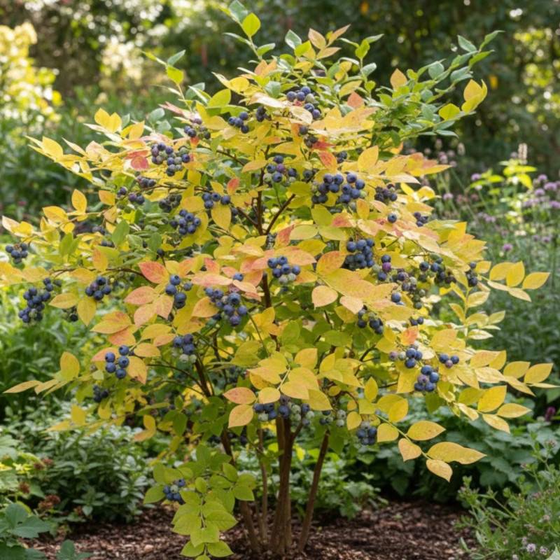 Myrtille Yello!Belloblue® 'Andval1601', Myrtillier - Bon rendement - Godet - 5/20 cm - De 1,00 m à 1,50 m - Image 4