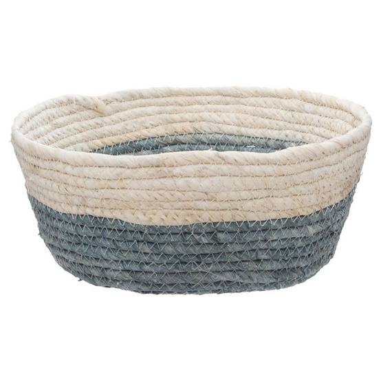 Lot de 3 Paniers de Rangement Rond "Circ" 25cm Naturel - Image 4