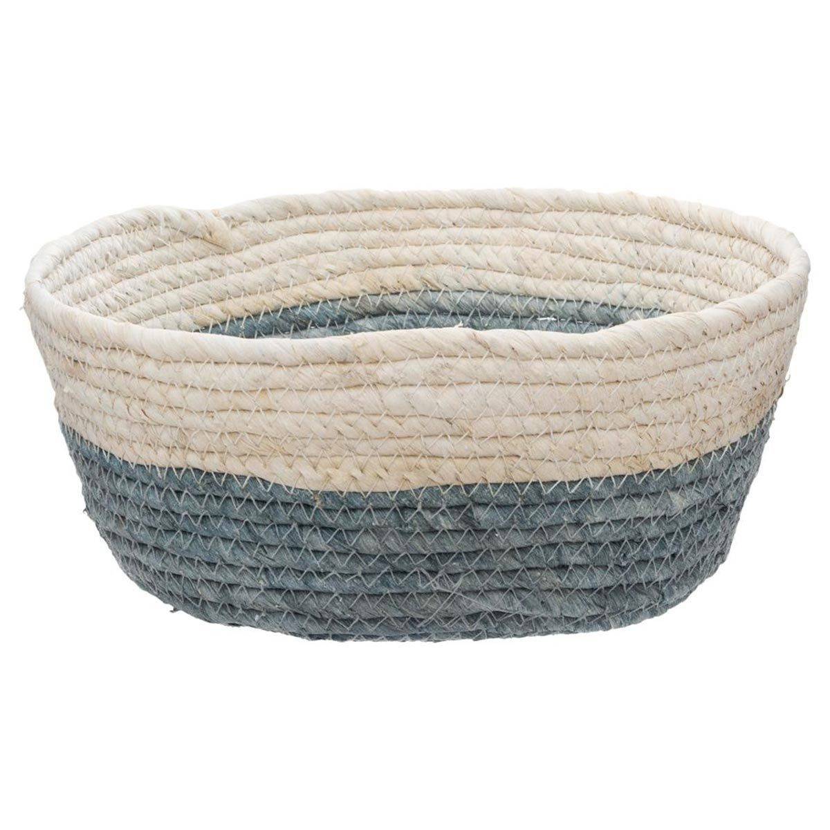 Lot de 3 Paniers de Rangement Rond "Circ" 25cm Naturel - Image 4