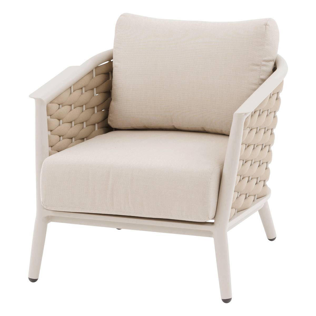 Hesperide - Fauteuil de salon de jardin "Yconia" argile aluminium et polyester Hespéride - Image 1