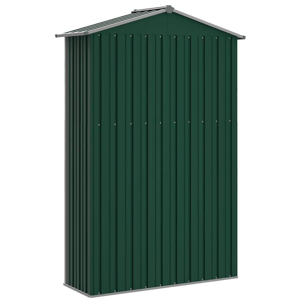 Vidaxl - Abri de jardin Vert 116x45x175 cm Acier galvanisé 0.5m² vidaXL 46301 - Image 9