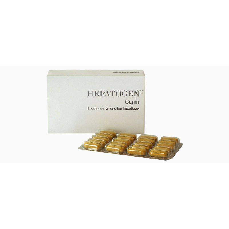 HEPATOGEN CANIN - LABORATOIRE MOUREAU 60 comprimés