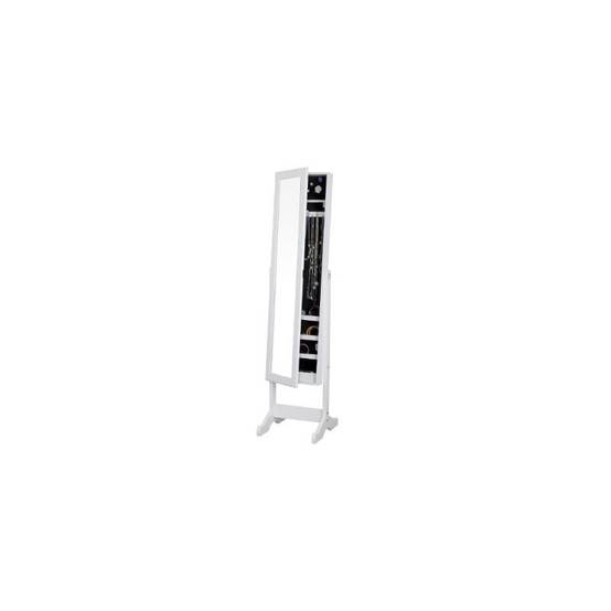 Miroir armoire à bijoux 145cm blanc Atmosphera - Image 4