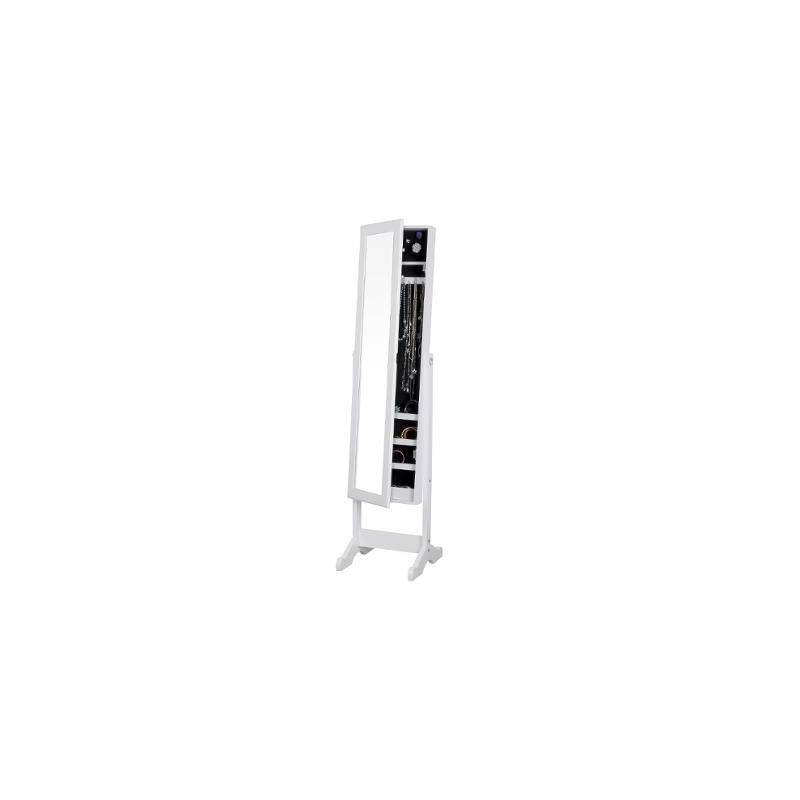 Miroir armoire à bijoux 145cm blanc Atmosphera - Image 4