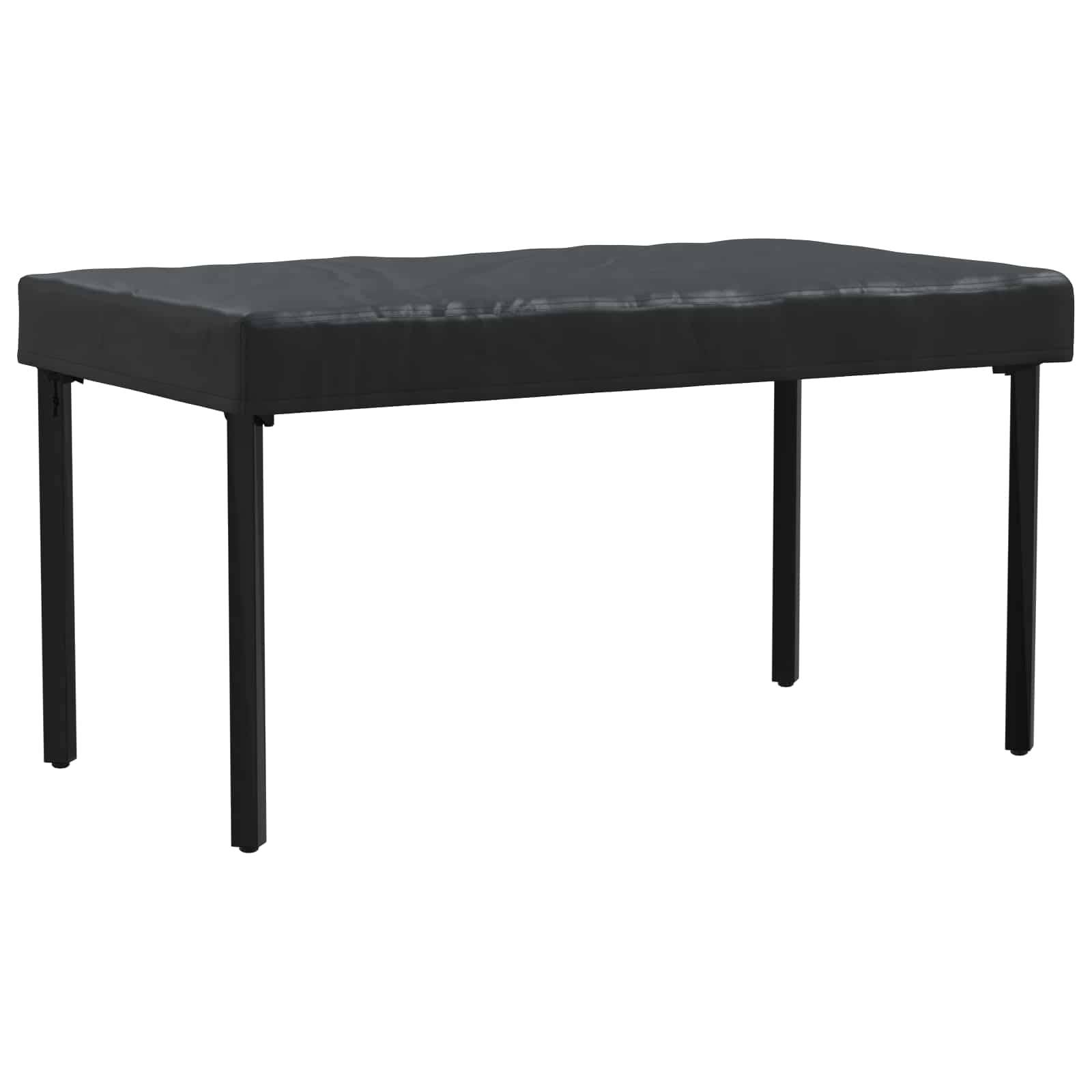 Housse de table tissu noir 122 x 72 x 15 cm, Poids:0.43kg - PANGIVO - Image 3