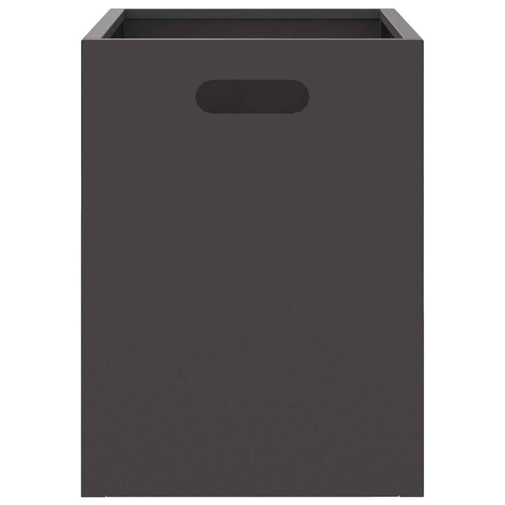Foyer extérieur portable en acier design ouvert pour jardin et camping Noir – ComfortXL Outdoor Living - Image 7