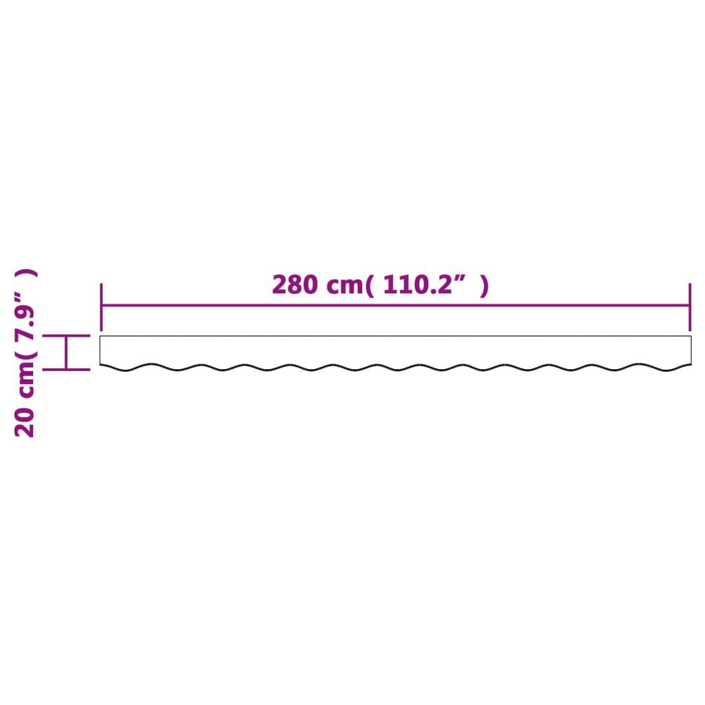 Prolenta Premium - Store banne Mano rouge 280 X 20 cm - P87211R - Image 5