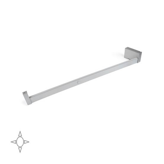 Emuca - Emuca 5074162 Barre De Penderie Pour Armoire Castor Avec Lumière Led, Batterie Amovible Et Détecteur De Mouvement, 708, Anodisé - Image 6