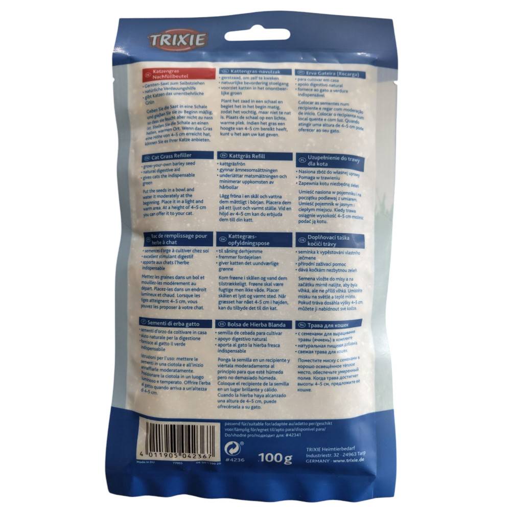 Trixie - Herbe à chat orges sachet de 100 g - Image 2