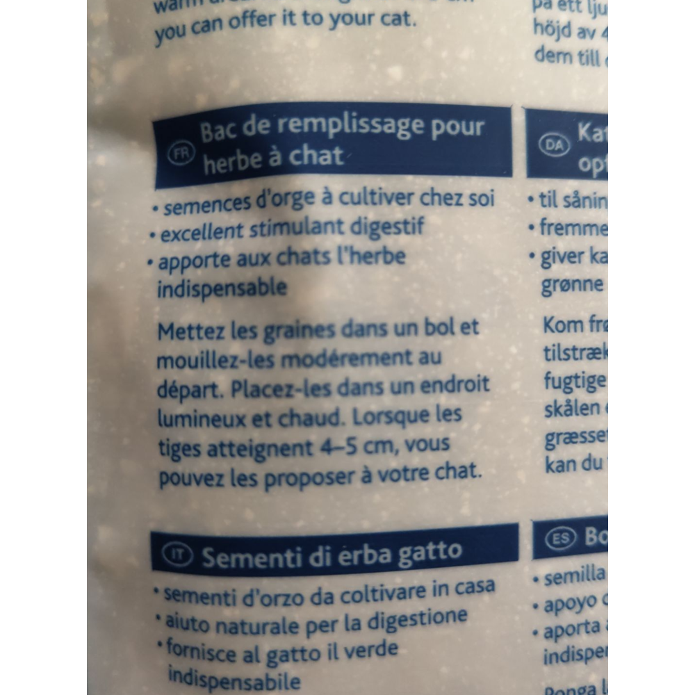 Trixie - Herbe à chat orges sachet de 100 g - Image 4