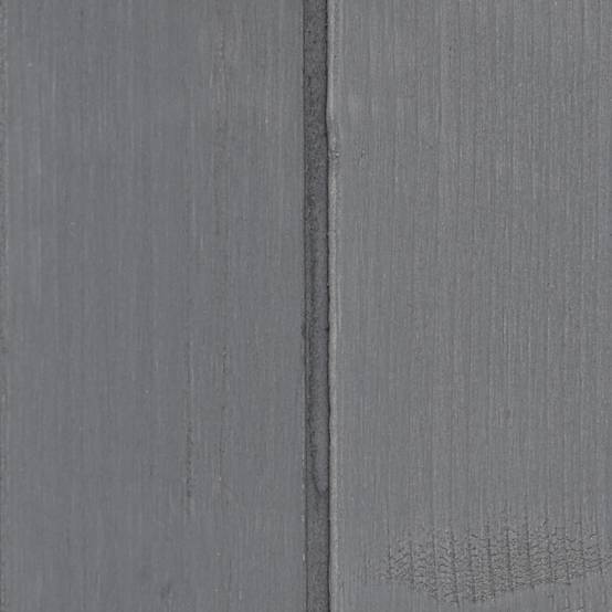 ComfortXL - Armoire de jardin en sapin 139 x 75 x 160 cm gris et blanc avec table intégrée toit bitumé verrouillable - Image 7